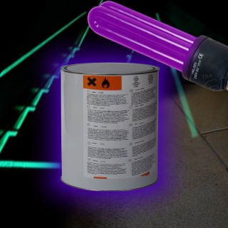 Vopsea fluorescentă ultravioletă SOL PERETE EPOXY