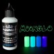 Peinture à l'eau phosphorescente MOONGLO 60ml TURQUOISE