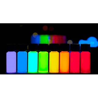 Cerneală de securitate invizibilă fluorescentă - 8 culori