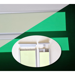 Profil de semnalizare din aluminiu fotoluminescent pentru partea inferioară